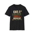 Eat Sleep Grill Repeat T-Shirt