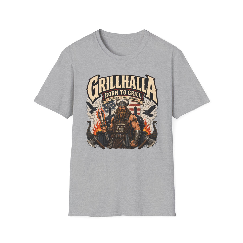 Grilhalla Born to Grill T-Shirt