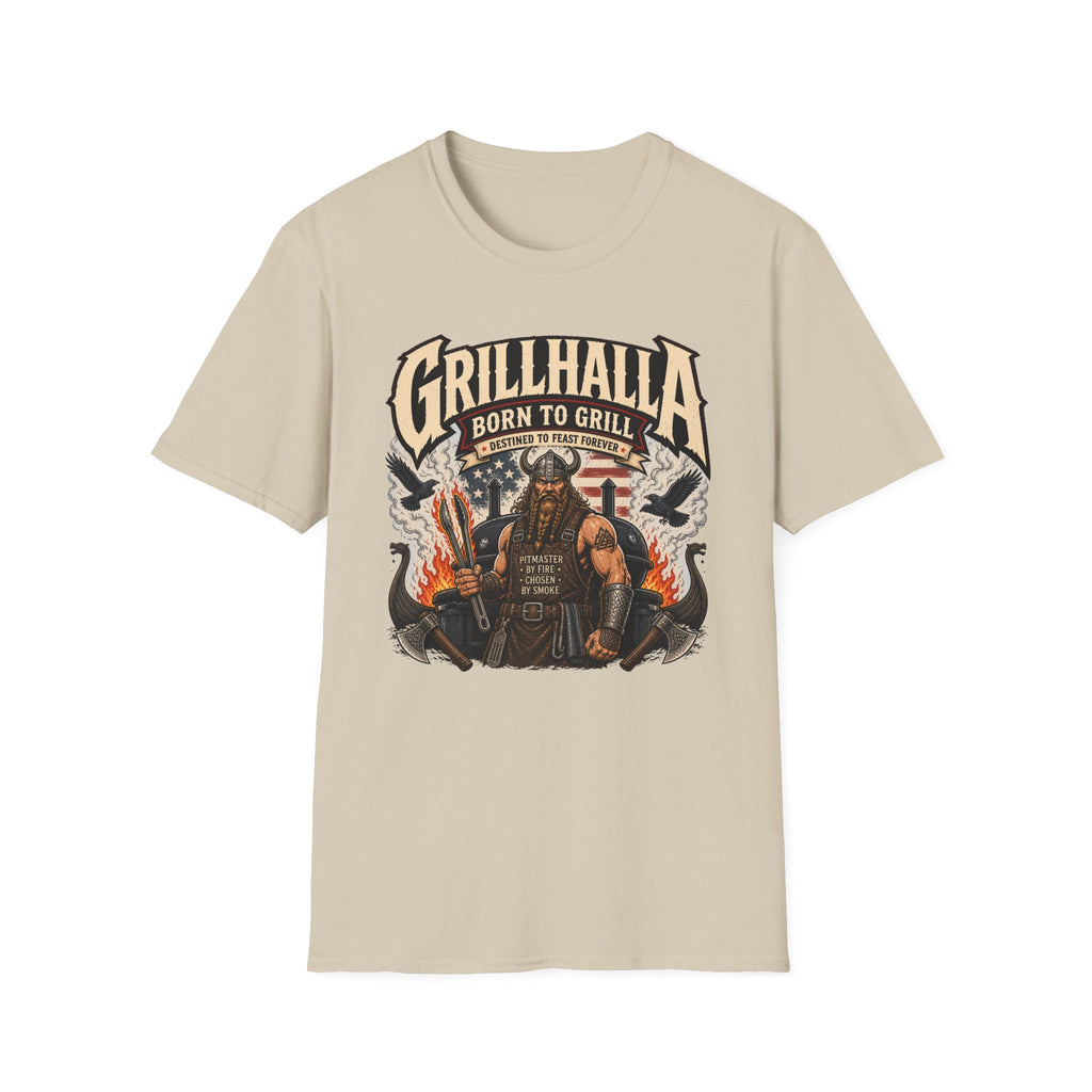 Grilhalla Born to Grill T-Shirt